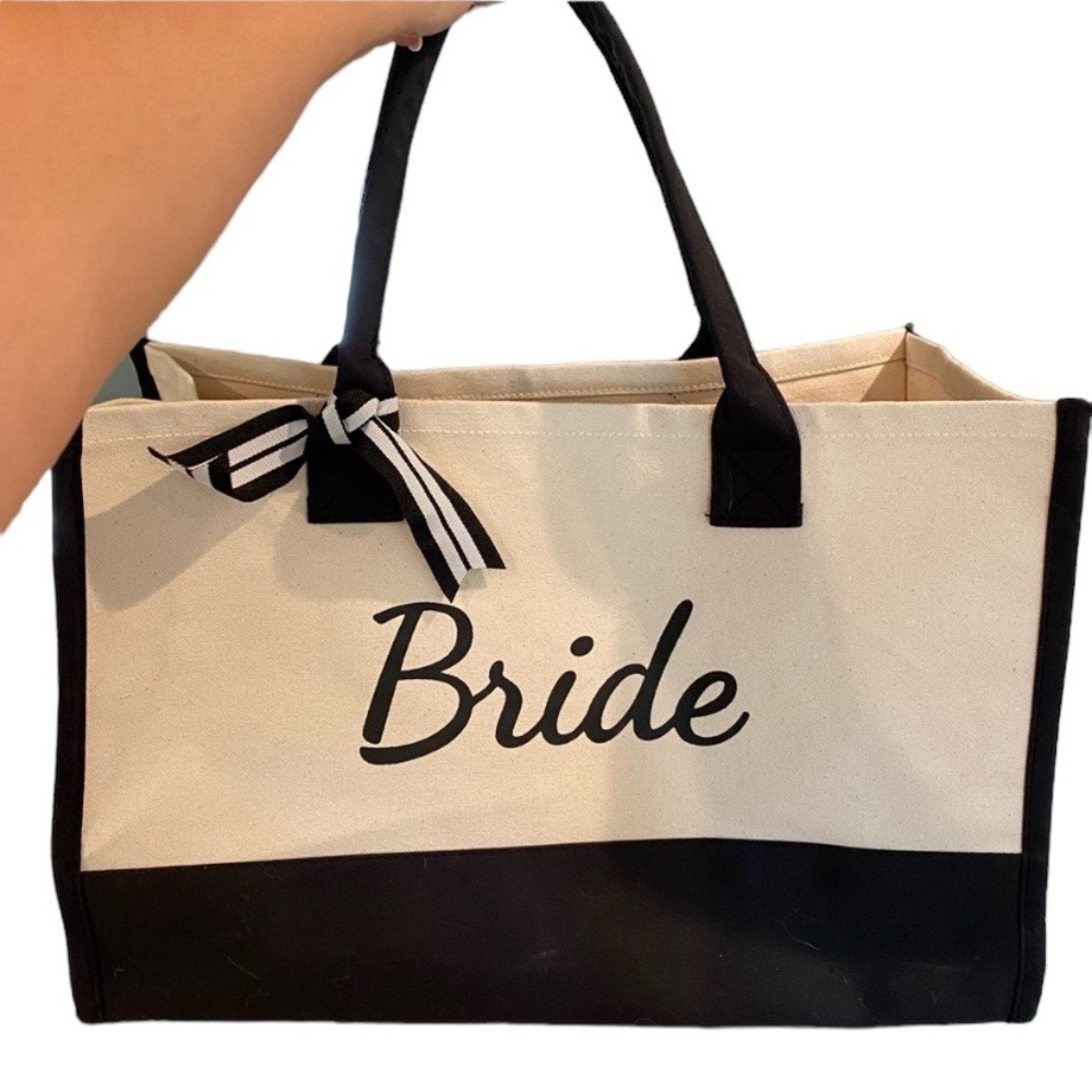 Bride Canvas Tote